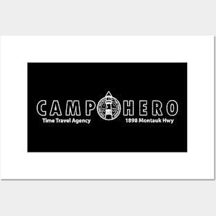 CAMP HERO TIME TRAVEL AGENCY Posters and Art